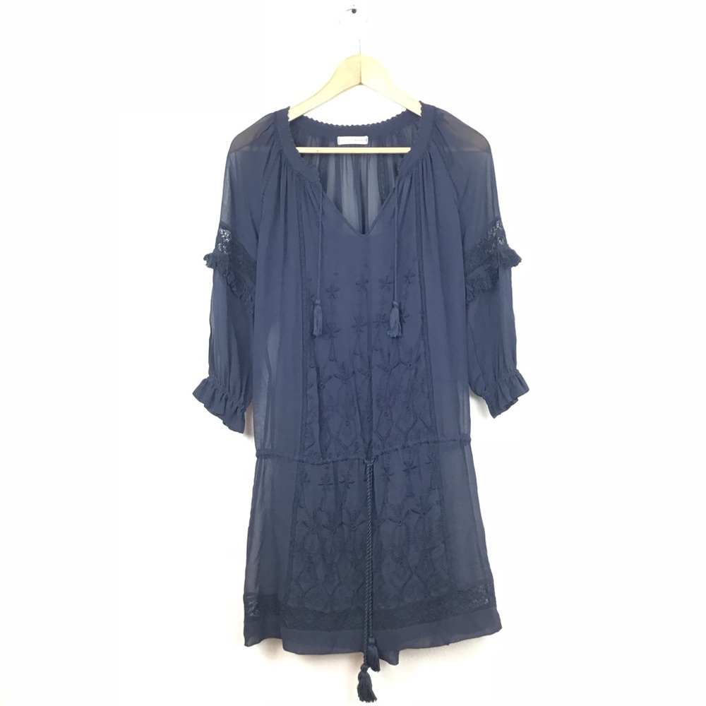 Ulla Johnson Dress Frances Embroider Tunic - Picture 2 of 8